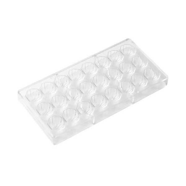 Patisse Chokoladeform t/24 stk musling 27 x 13 x 2,5 cm Klar 