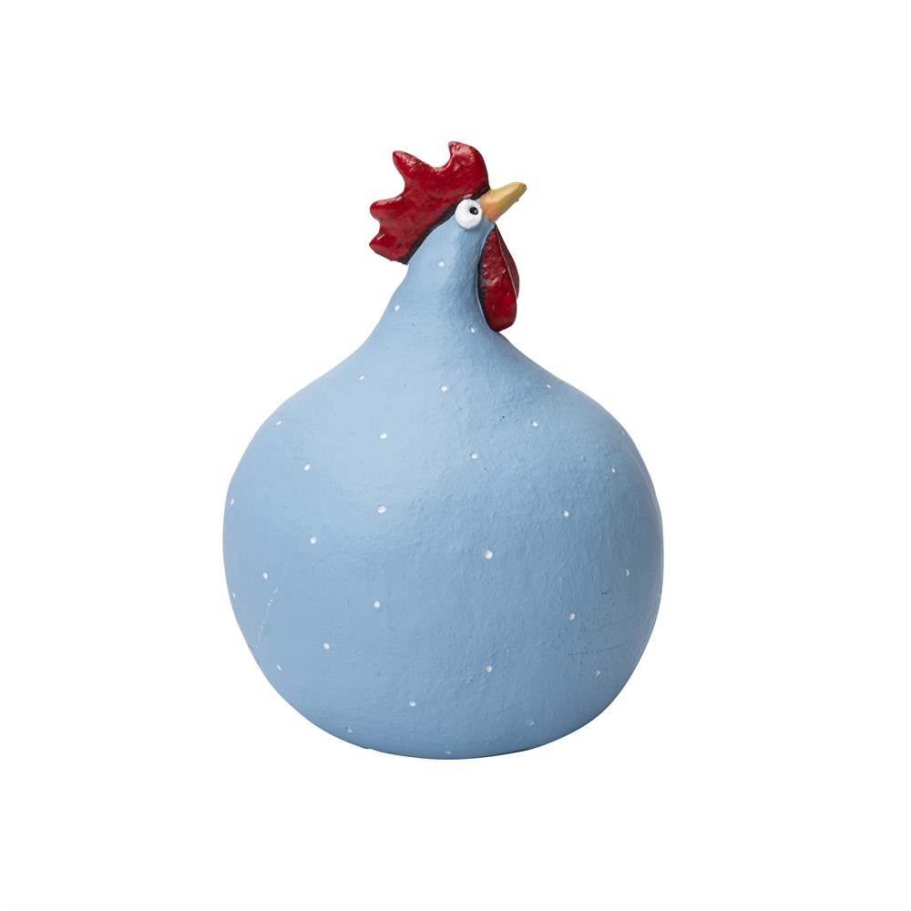 Høne blue H 13cm