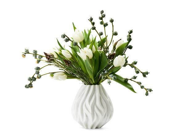 Morsø Flame Vase 15 cm Hvid