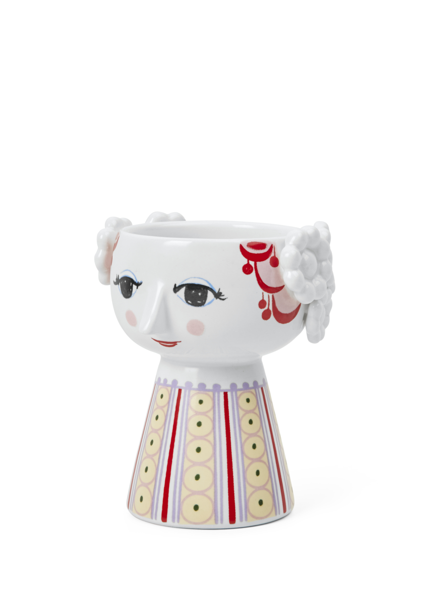 Eva Lysestage H9.5 cm lavendel