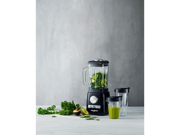 Magimix To-go bæger-sæt til blender, 2 dele Klar/Grå