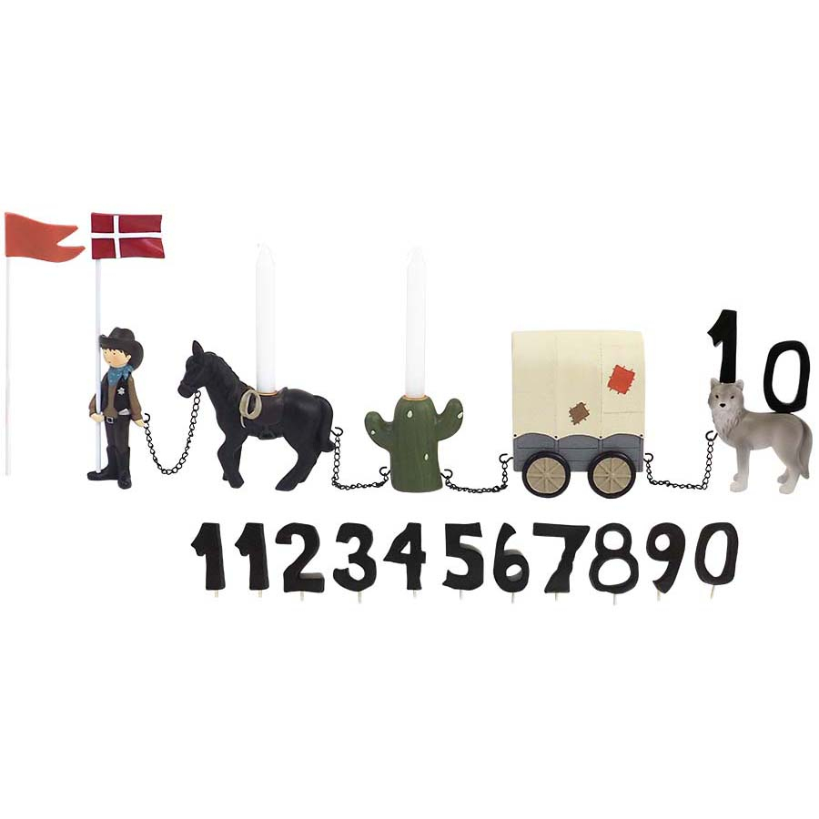 Fødselsdagstog, Cowboy, 11 tal