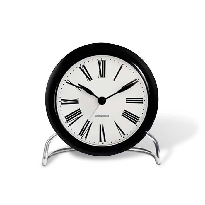 Arne Jacobsen Roman Bordur Ø11 cm sort/hvid