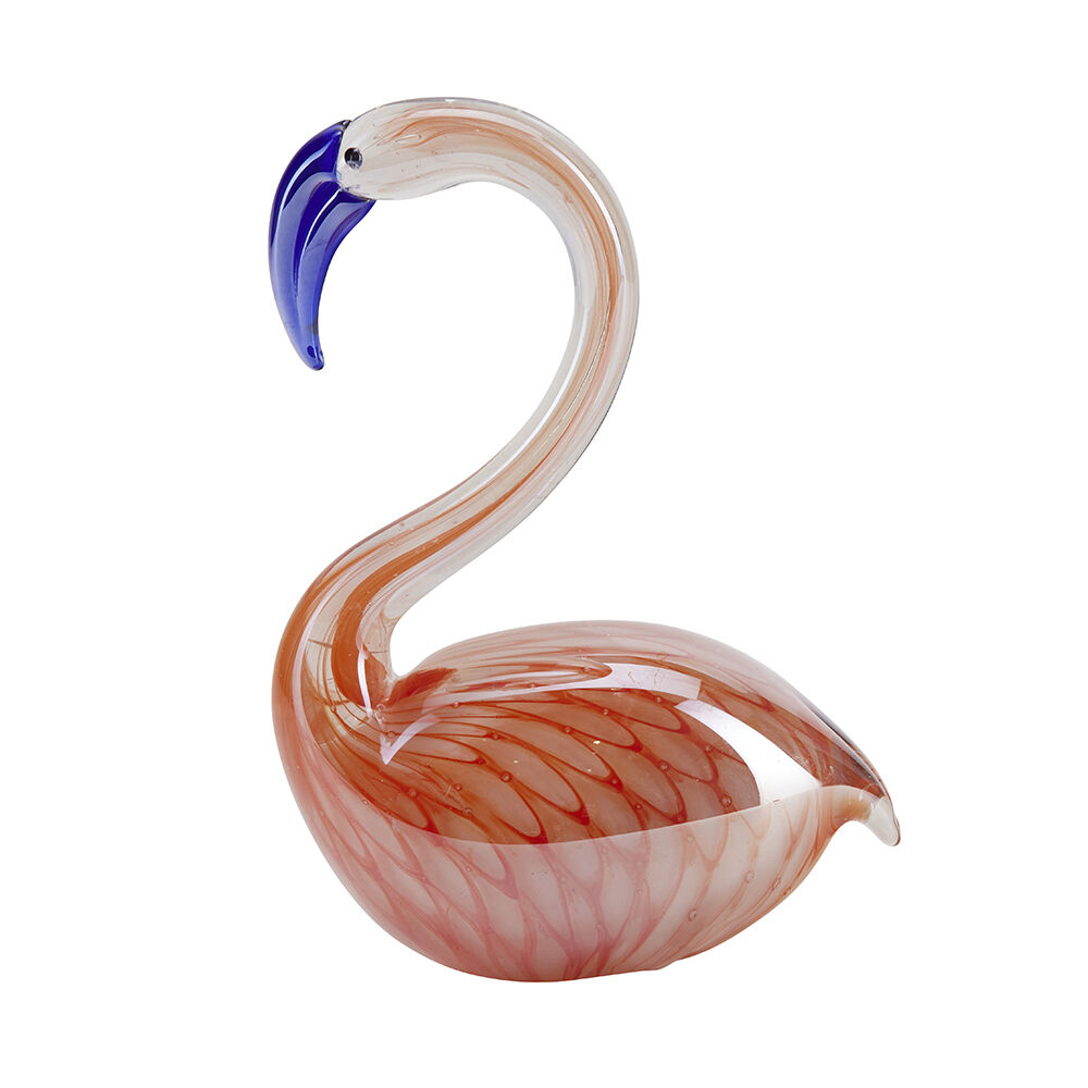 Glassvane, pink & orange