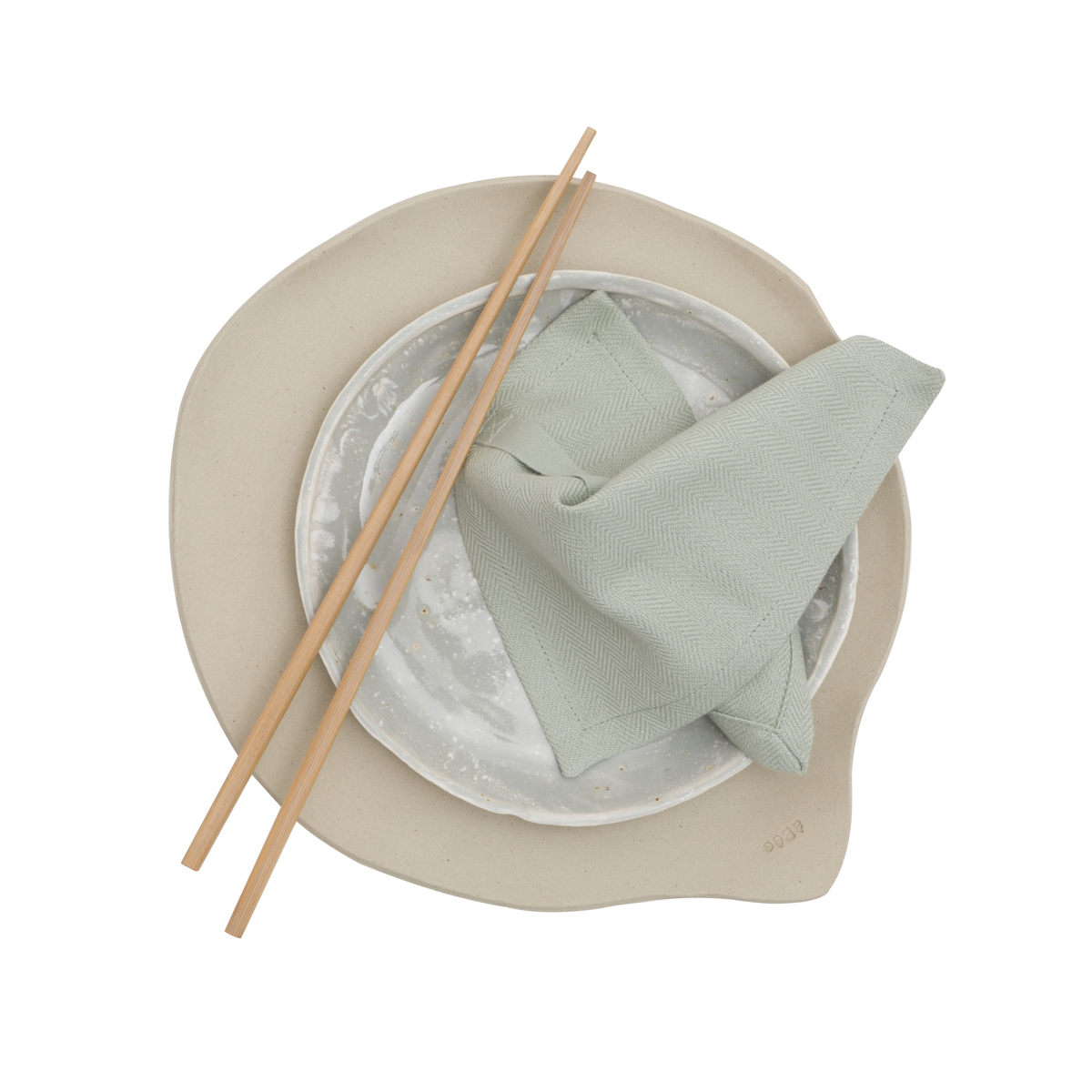 Everyday Napkin, Dusty Mint, 4 stk