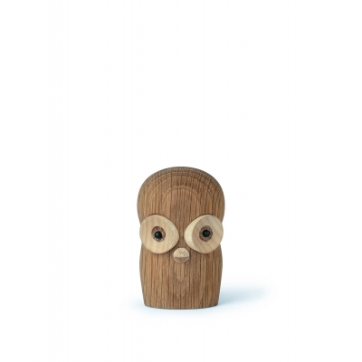 Gunnar Flørning hornugle eg 6 cm 