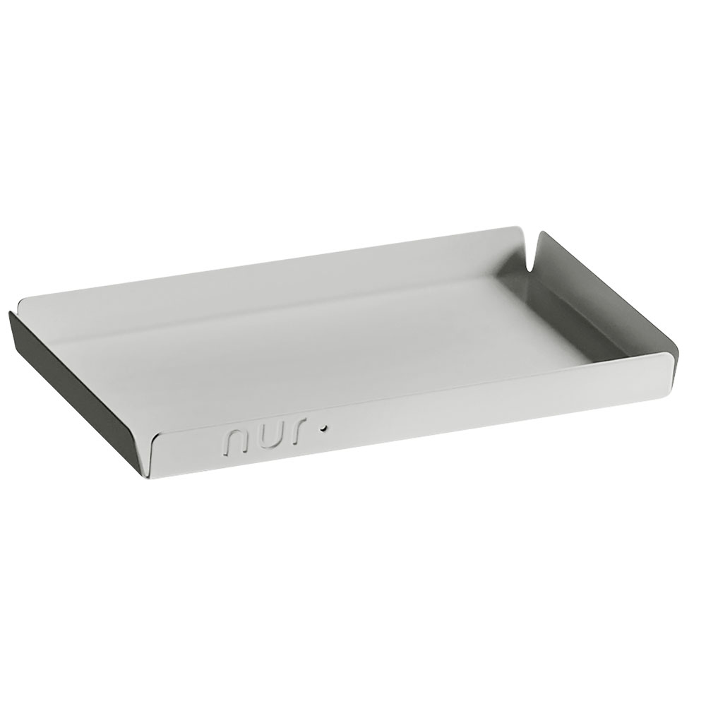 nur Tray, small, light grey*