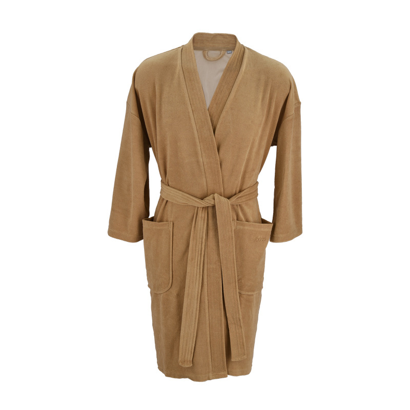 Cosy Bathrobe S/M Camel