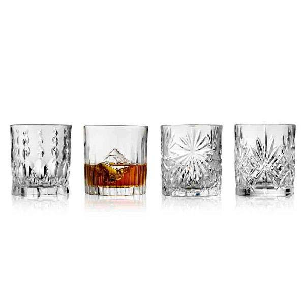 Lyngby Glas Selection Whiskyglas 30 cl 4 stk Klar || Køb dine glas Rikki Tikki Shop - levering!