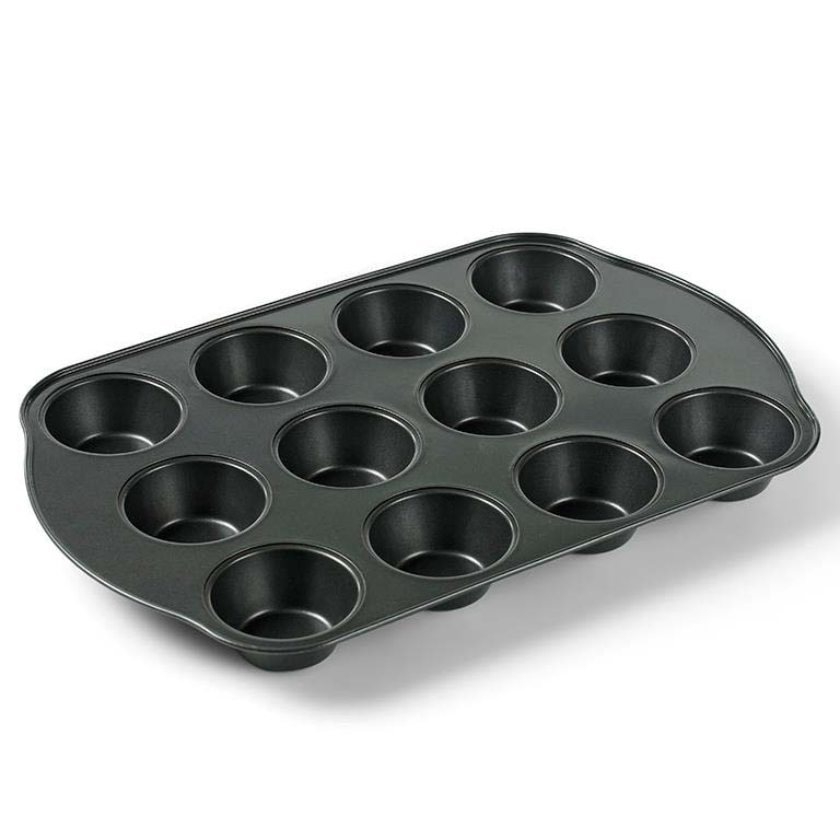 Funktion 12 huller Muffinform Grå