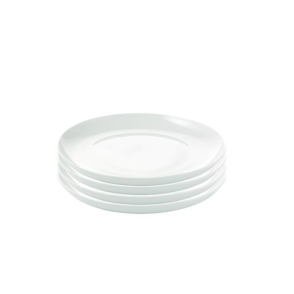 Atelier Super White -frokosttallerken 4 stk