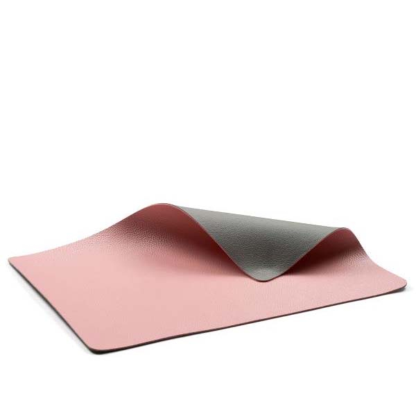 BITZ Dækkeserviet 46 x 33 cm 4 stk. Grå/Light pink 