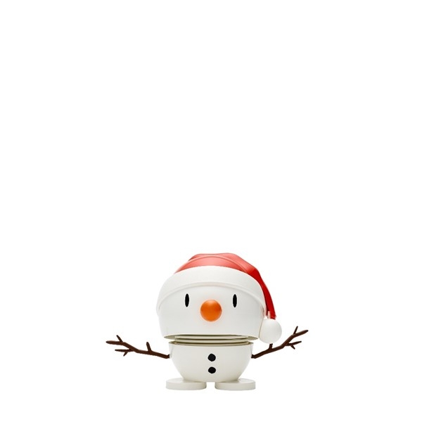 Baby Santa Snowman Hvid