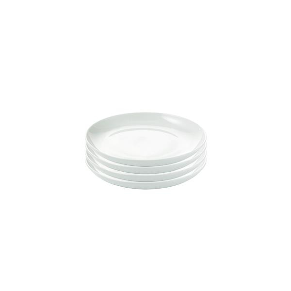 Atelier Super White -desserttallerken 4 stk