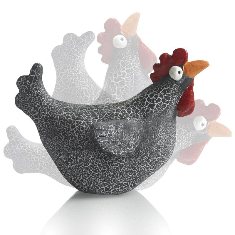 Hen Doris black H11cm