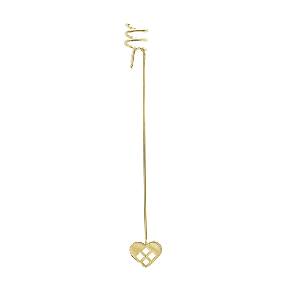 AIRies hjerte lysholder, guld