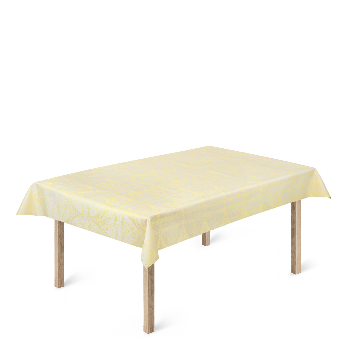 Påske Damask Akryldug gul, 140 cm*