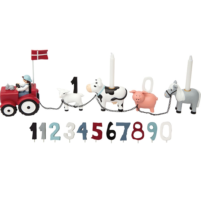 Bondegårdstog m. 11 tal