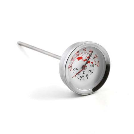 Bastian Stegetermometer Dia 5 x 15 cm Stål