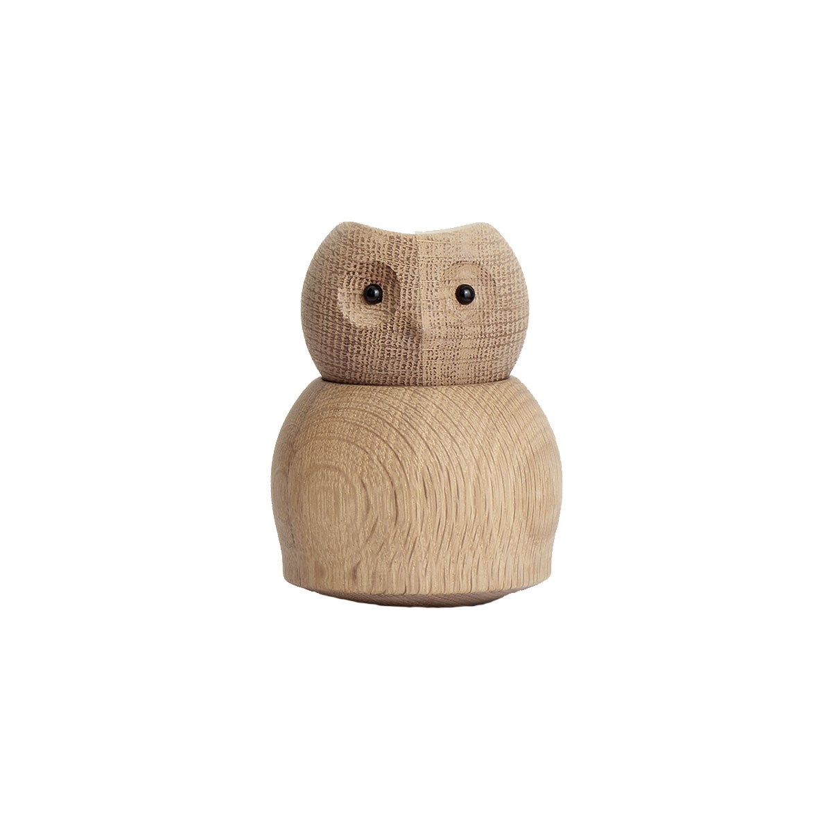 Andersen Owl - large, Eg hvidpigmenteret