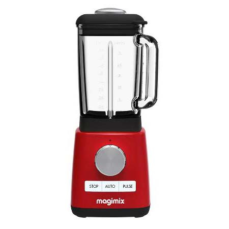 Magimix Power 4 Blender 17 x 15 x 42 cm 1,8 liter 1300 watt Rød