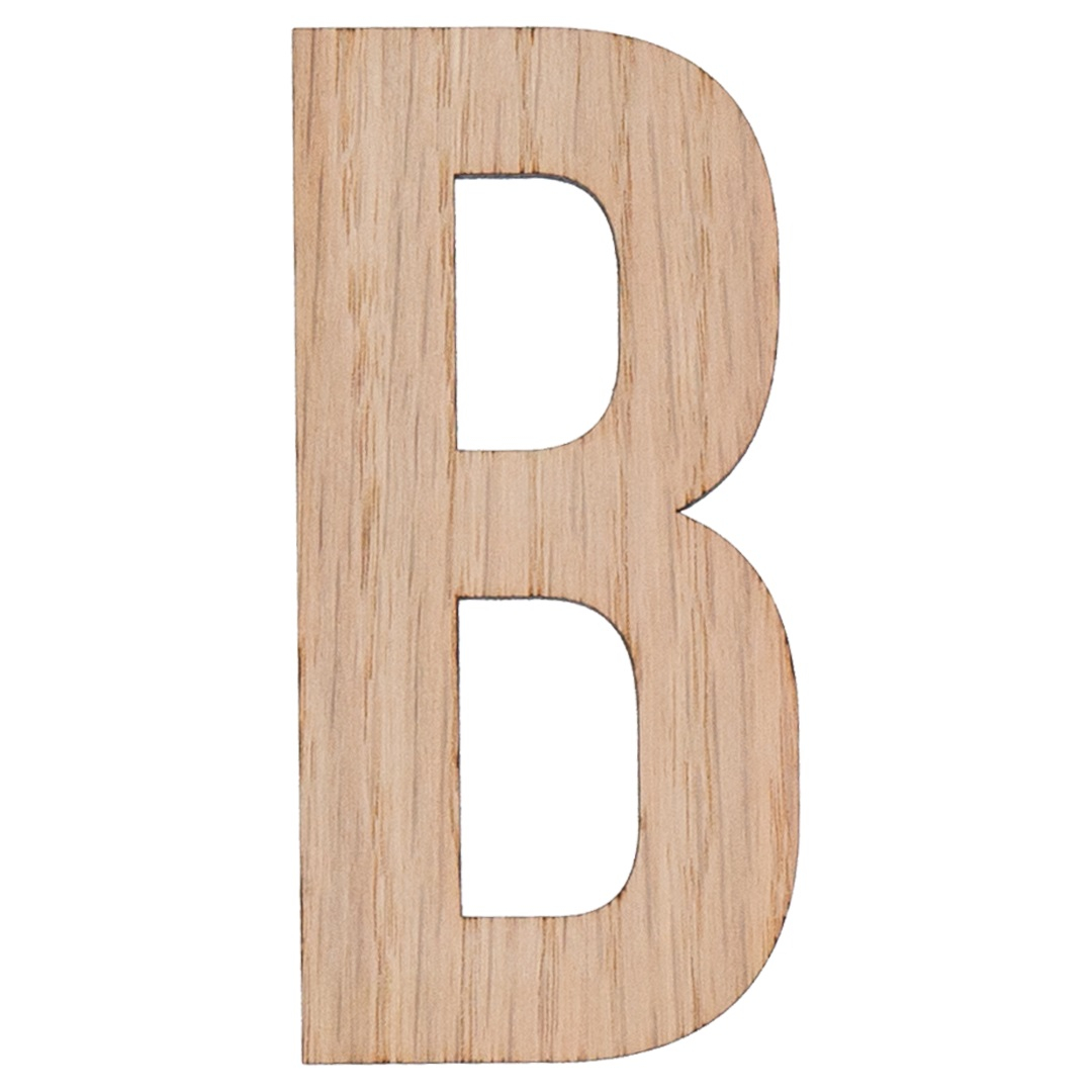 Bogstav B, Lys eg