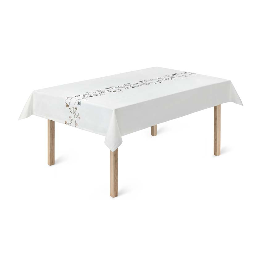 Hammershøi Christmas Dug, 150 x 370 cm, hvid