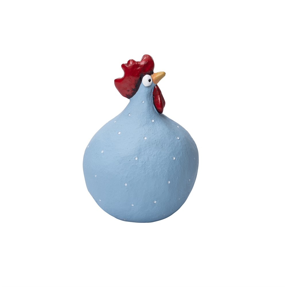 Høne blue H.9,6cm