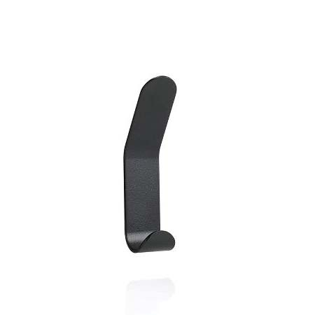 Zone A-Double hook Dobbeltknag 3,5 x 2,5 x 11 cm Black