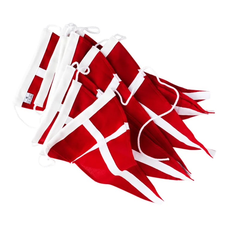 Eksklusiv vimpelranke med Dannebrogsflag 3,6m
