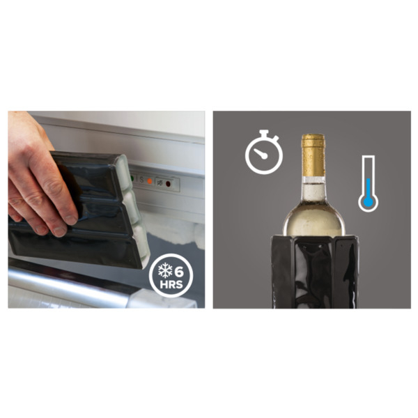 Active Wine Cooler Royal Vacuvin, Black 