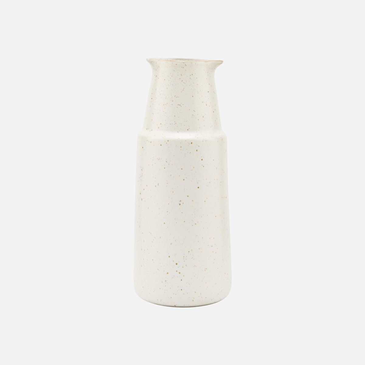 Pion flaske, Grå/Hvid Ø 7,5 cm